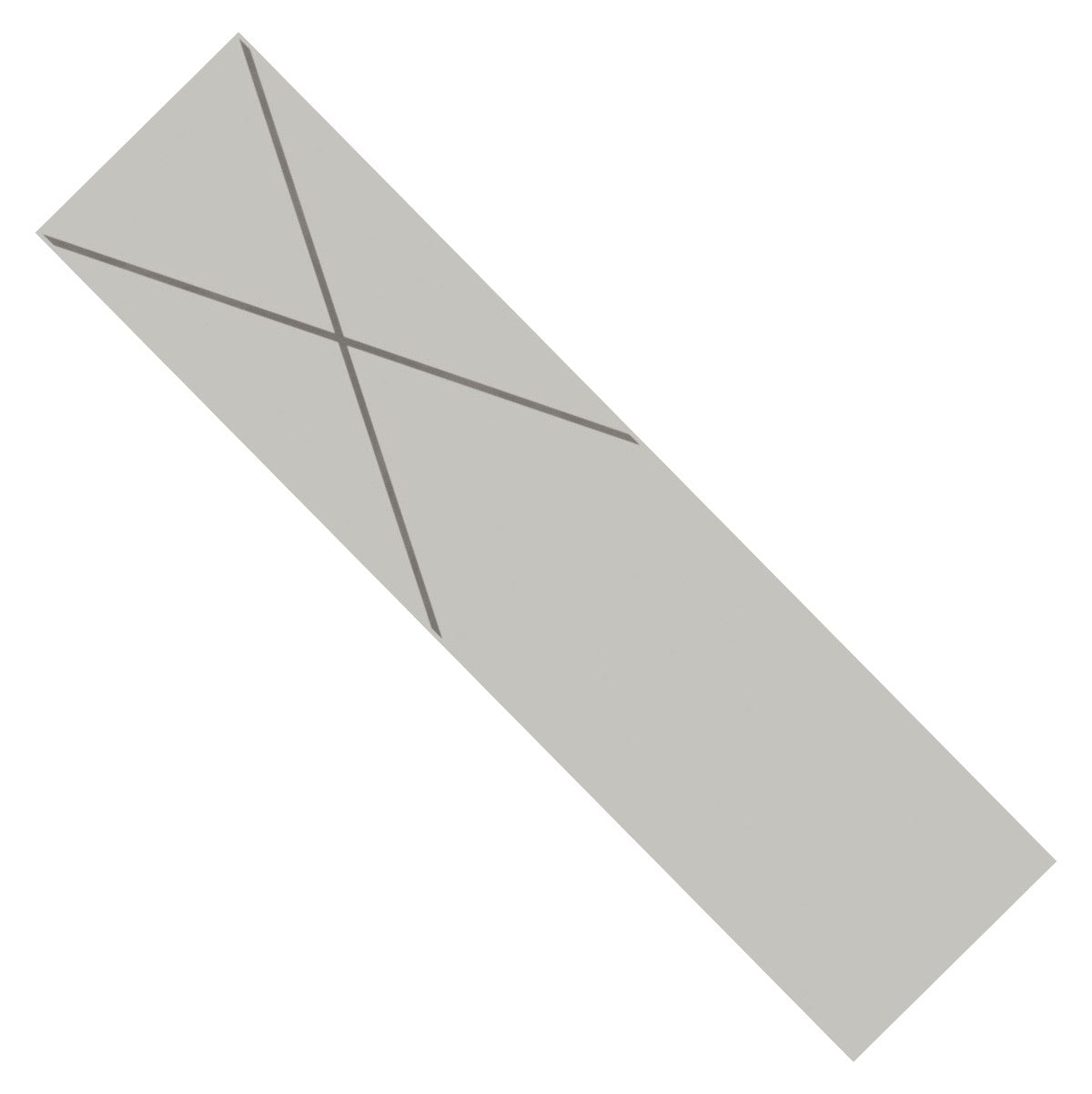 Silver Line 4 x 16 Gray Patterned Ceramic Subway Wall Tile - TileBuys