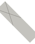 Silver Line 4 x 16 Gray Patterned Ceramic Subway Wall Tile - TileBuys