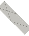 Silver Line 4 x 16 Gray Patterned Ceramic Subway Wall Tile - TileBuys