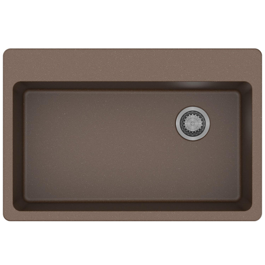 Soci Sinks - Athos Granite Composite Kitchen & Bar Sinks - TileBuys