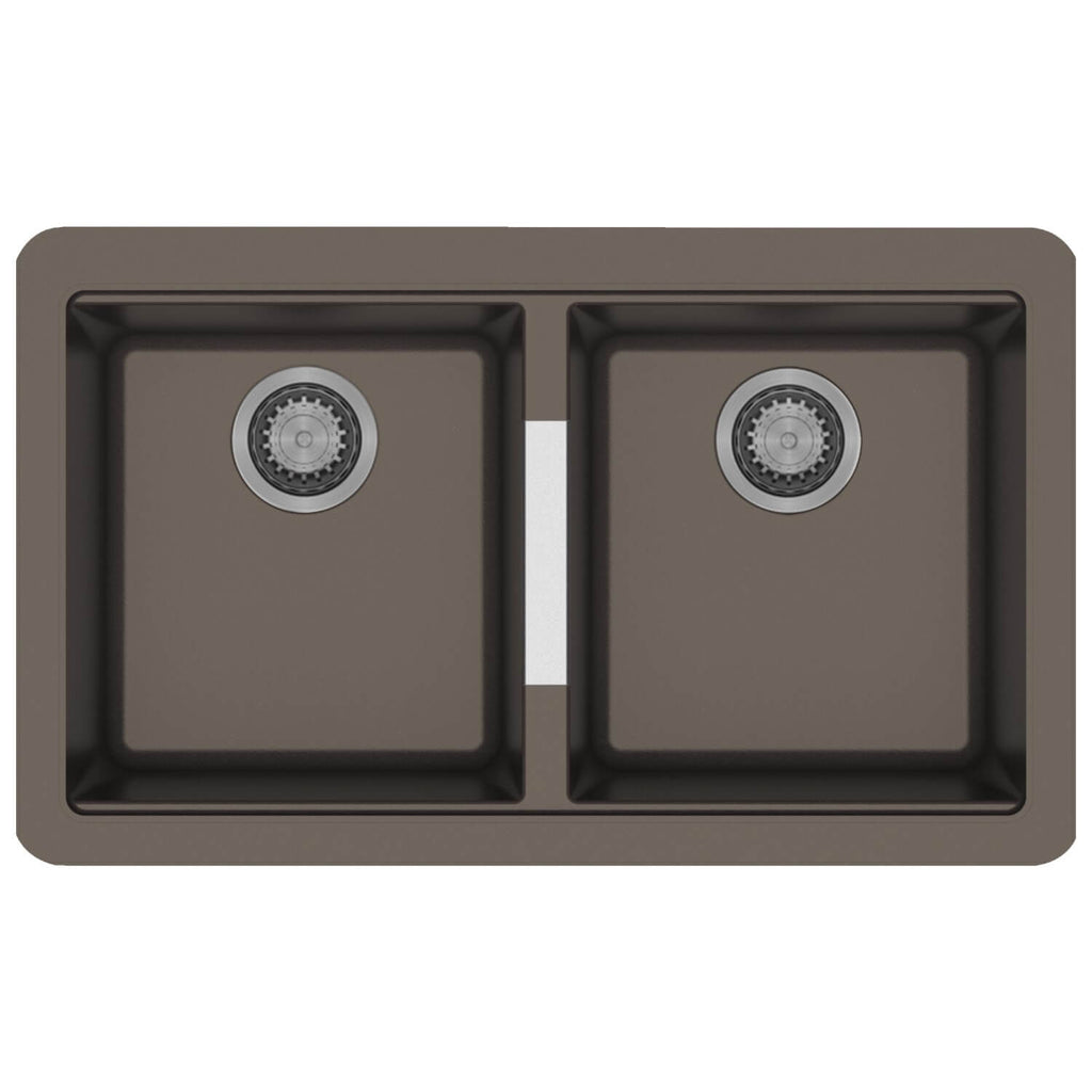 Soci Sinks - Athos Granite Composite Kitchen & Bar Sinks - TileBuys