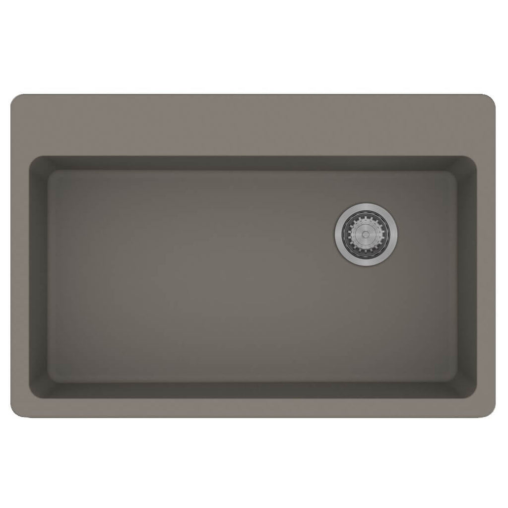 Soci Sinks - Athos Granite Composite Kitchen & Bar Sinks - TileBuys