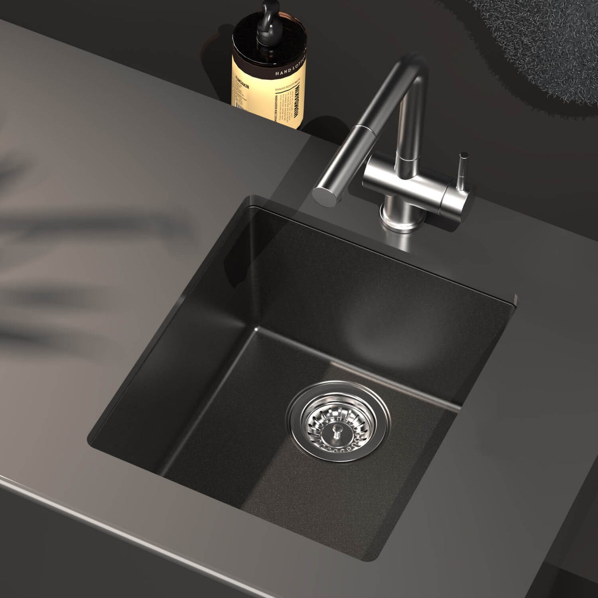 Soci Sinks - Athos Granite Composite Kitchen &amp; Bar Sinks - TileBuys