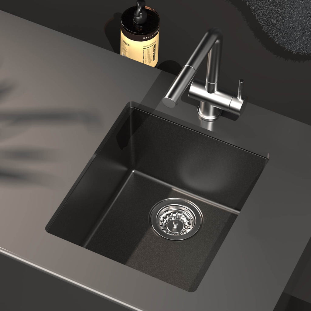 Soci Sinks - Athos Granite Composite Kitchen & Bar Sinks - TileBuys
