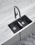 Soci Sinks - Athos Granite Composite Kitchen & Bar Sinks - TileBuys