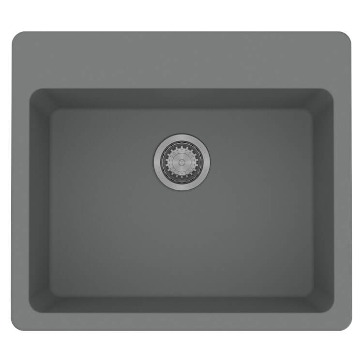 Soci Sinks - Athos Granite Composite Kitchen & Bar Sinks - TileBuys