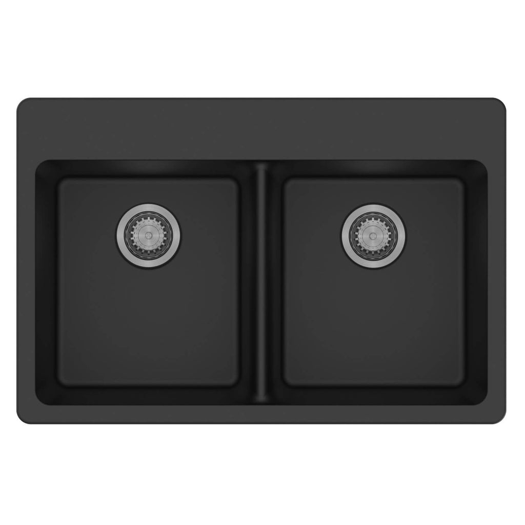 Soci Sinks - Athos Granite Composite Kitchen & Bar Sinks - TileBuys