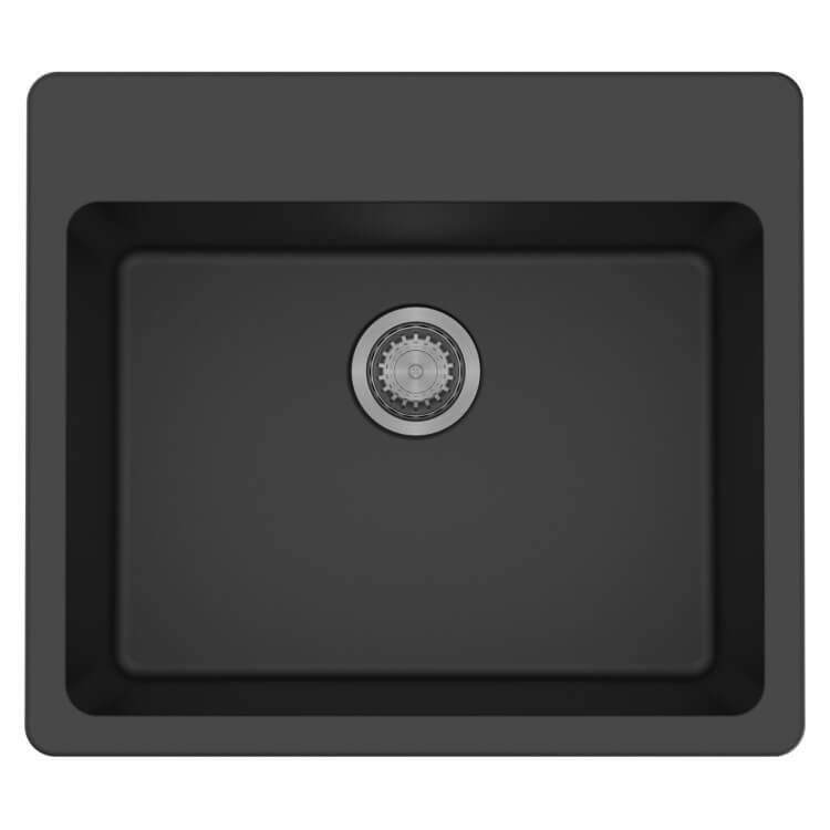 Soci Sinks - Athos Granite Composite Kitchen & Bar Sinks - TileBuys