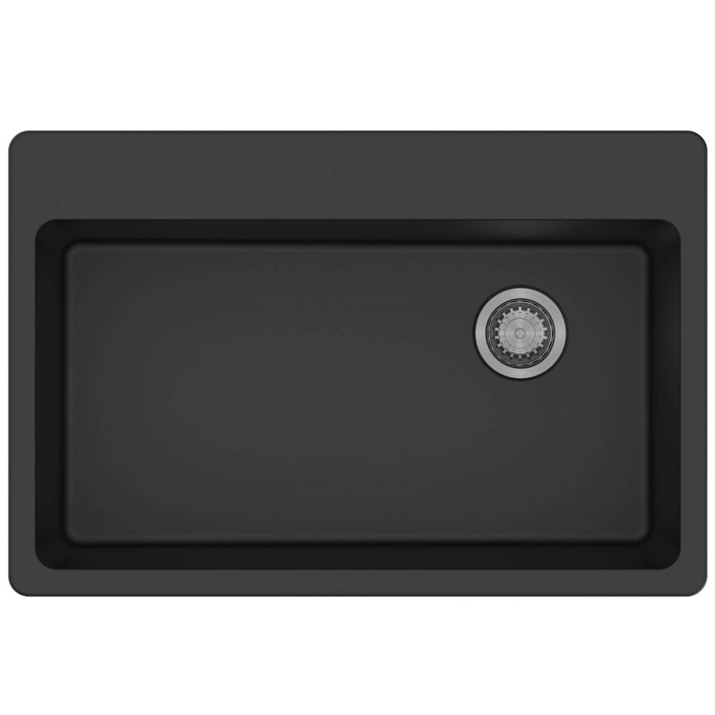 Soci Sinks - Athos Granite Composite Kitchen & Bar Sinks - TileBuys