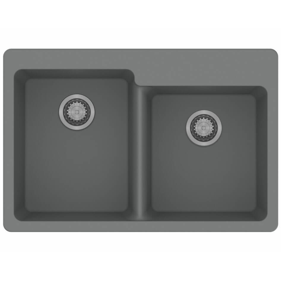 Soci Sinks - Athos Granite Composite Kitchen & Bar Sinks - TileBuys
