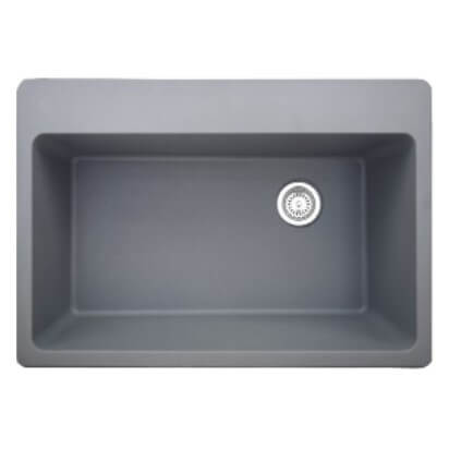 Soci Sinks - Athos Granite Composite Kitchen & Bar Sinks - TileBuys