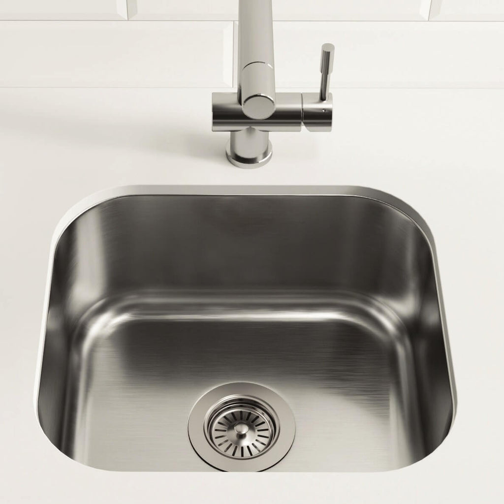 Soci Sinks - Solido Stainless Steel Kitchen & Bar Sinks - TileBuys