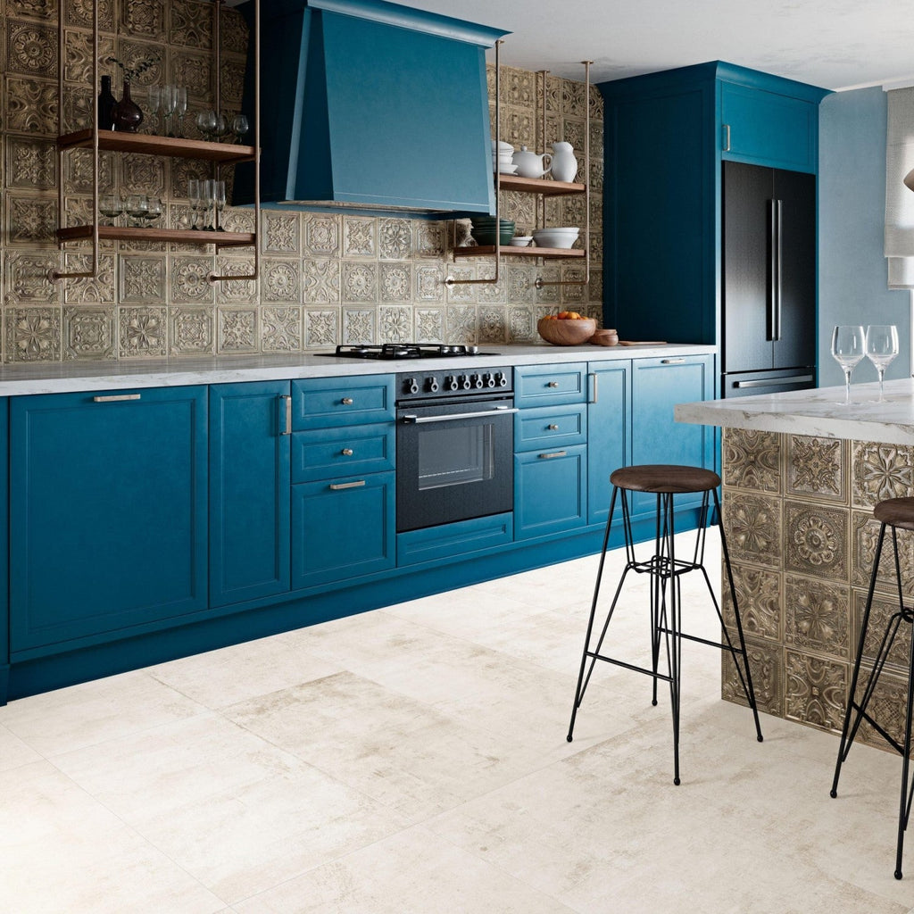 Vintage Copper Look Tile Backsplash - TileBuys