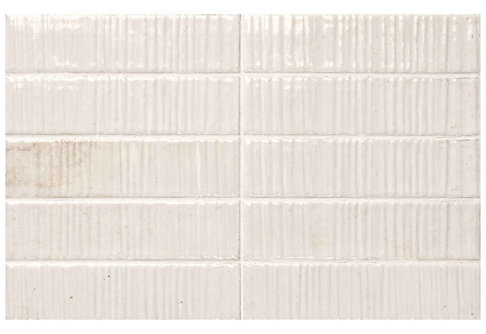 Textured White Ceramic Subway Wall Tiles