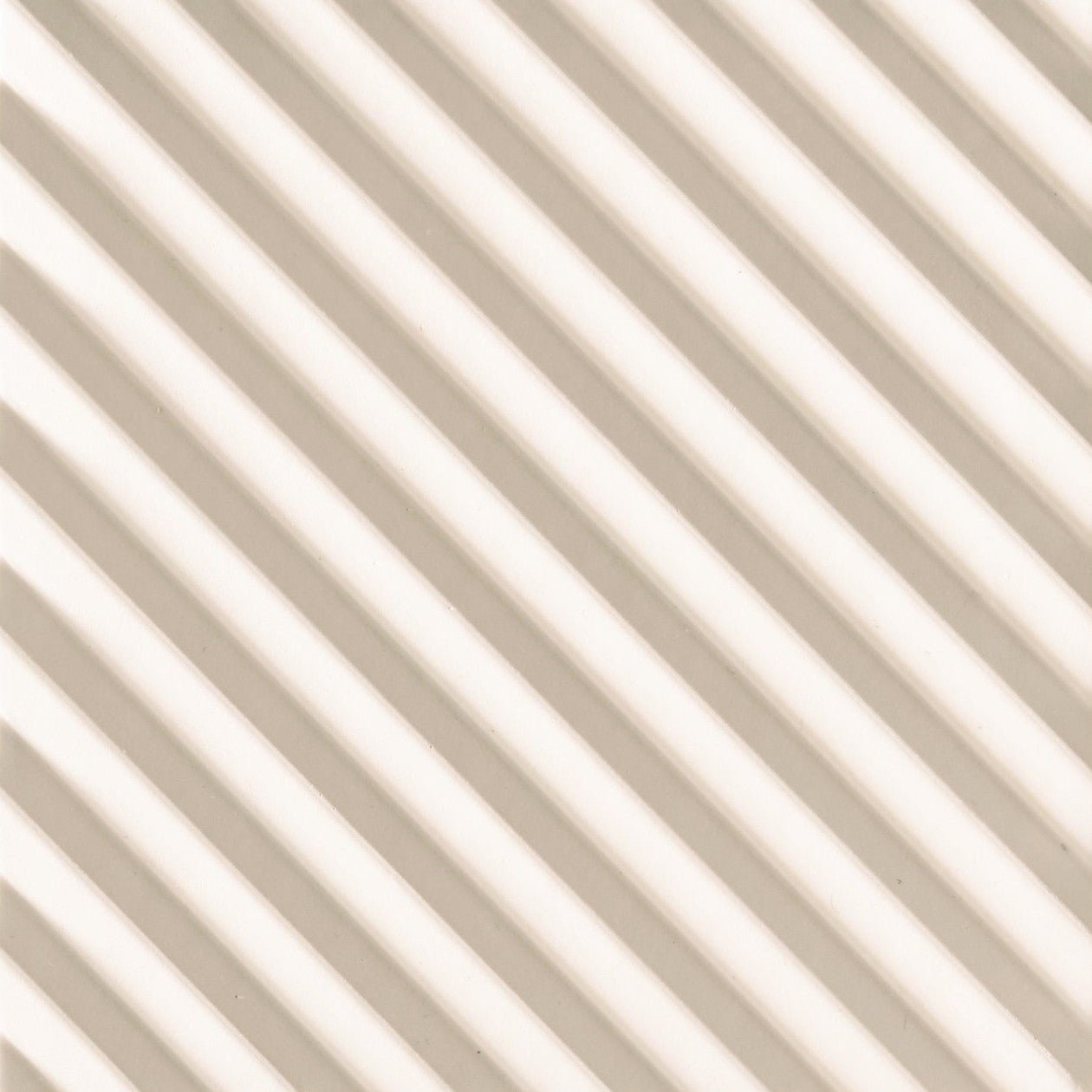 White Porcelain Ribbed 5x5 Tile