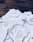 3D Rose Limited Edition Marble Luxury Waterjet Mosaic Tile | TileBuys