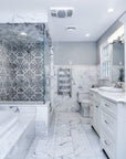 3D Rose Limited Edition Marble Luxury Waterjet Mosaic Tile | TileBuys