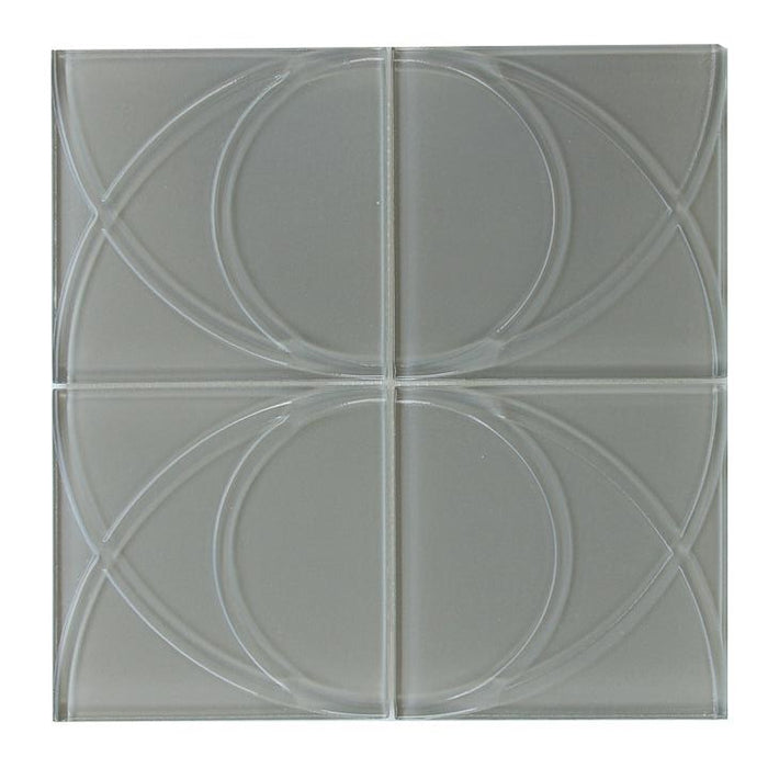 5 Sq Ft of Brown Stone & Bronze Glass Mosaic Tile - 1 Squares