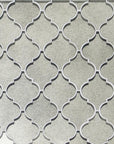 Antique Mirror Glass Mosaic Tile - Arabesque Lantern Pattern - Mirrored Glass Arabesque Tile Backsplash | TileBuys