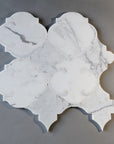 Calacatta (Calcutta) Marble Waterjet Mosaic Tile in Casablanca | TileBuys
