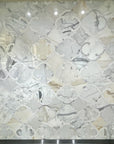 Calacatta (Calcutta) Marble Waterjet Mosaic Tile in Casablanca | TileBuys