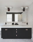 Carrara Bianco Marble Mosaic Tile - 1" Penny Rounds - Polished | TileBuys