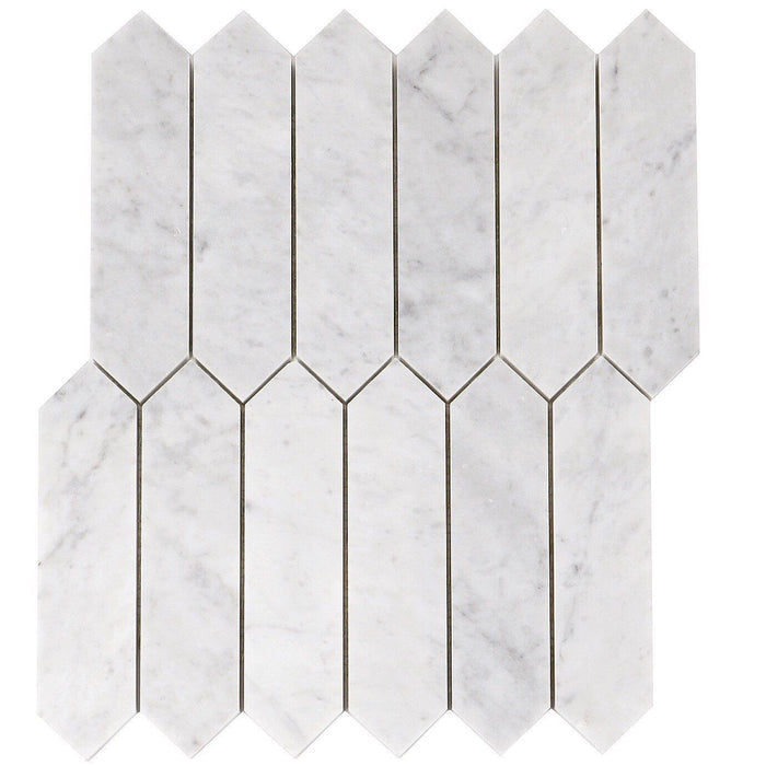 Carrara Marble Collection | Bathroom Floor Tiles & Decorative Mosaics
