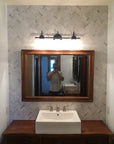 Carrara (Carrera) Venato Marble Mosaic Tile - 1x3” Herringbone - Polished | TileBuys