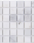 Carrara (Carrera) Venato Marble Tile - 2” Squares - Polished or Honed | TileBuys