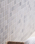 Carrara Venato Marble Mosaic Tile in 1” Squares Pattern - Polished or Honed | TileBuys