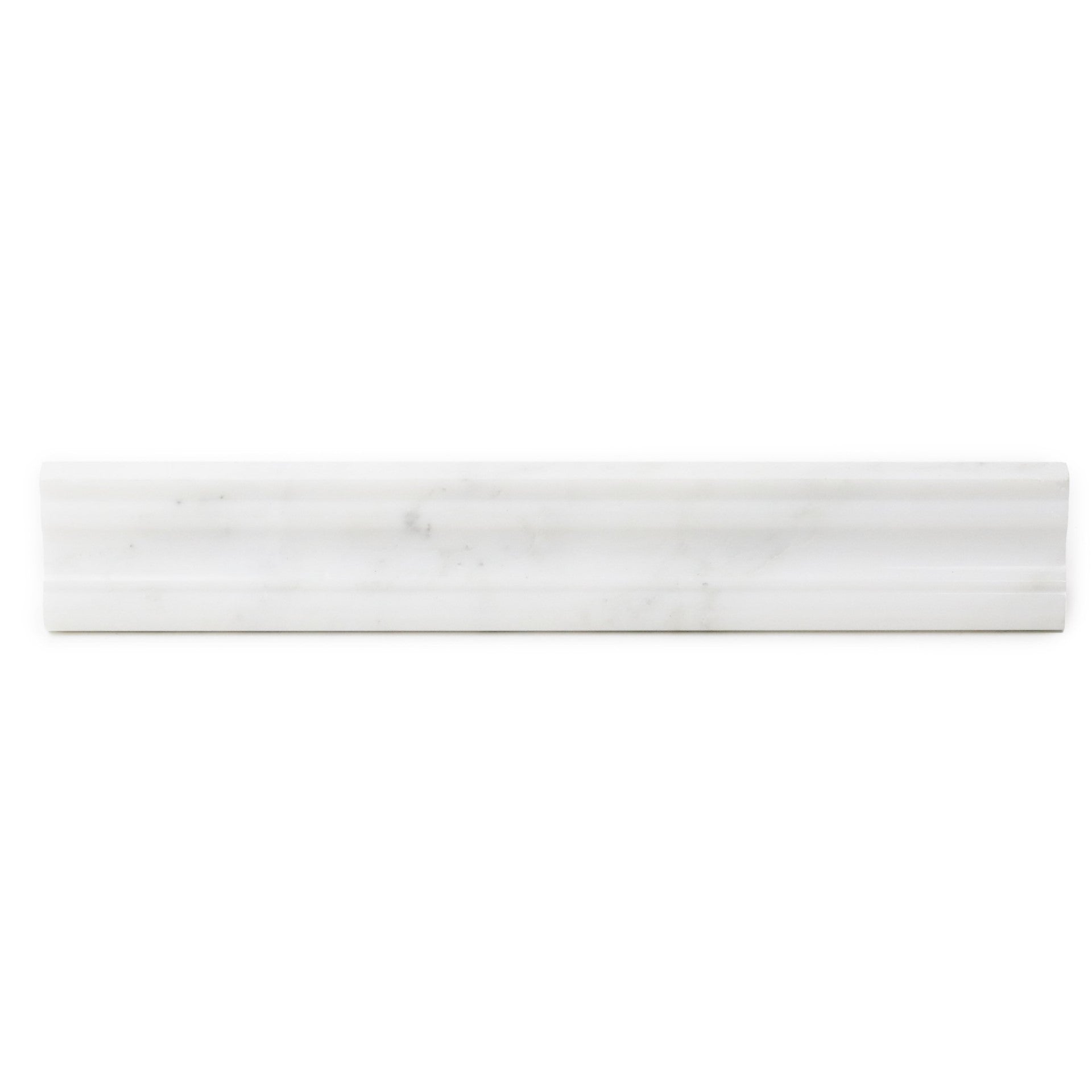 Carrara Venato Marble Trim Molding in Various Sizes | TileBuys