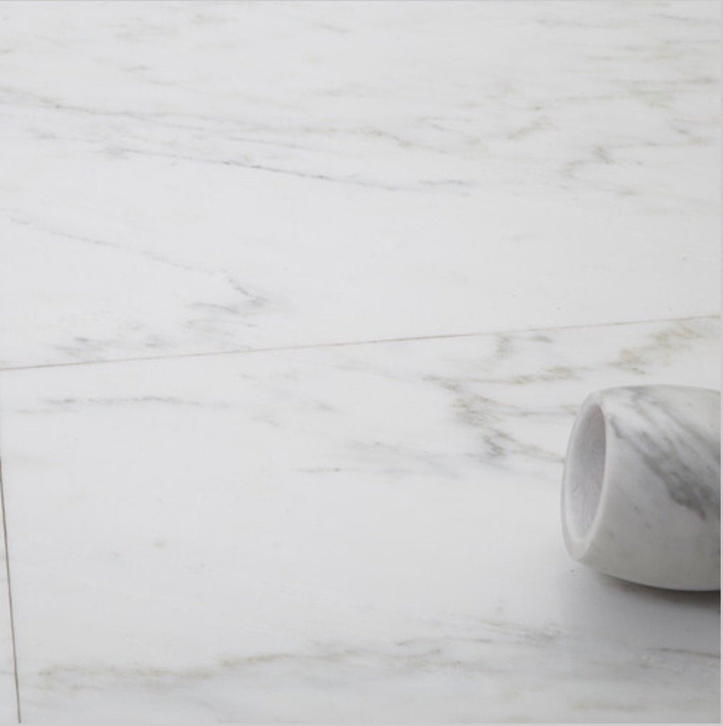 Carrara Venato Marble Wall and Floor Field Tile in Various Sizes and Finishes | TileBuys