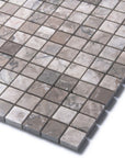 Cloud Marble Mosaic Tile in 1" Squares - Polished | TileBuys