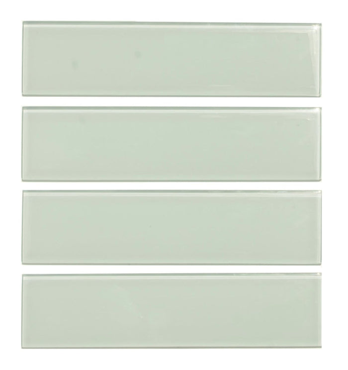 5 Sq Ft of Coastal Green Glass 3x12" Subway Tile | TileBuys