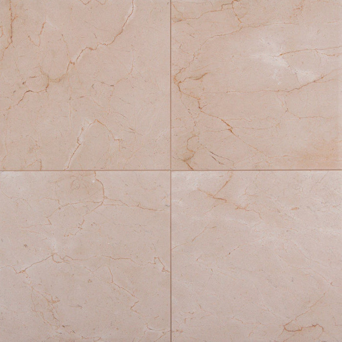 Crema Marfil Marble Wall and Floor Field Tile in Various Sizes and Finishes | TileBuys
