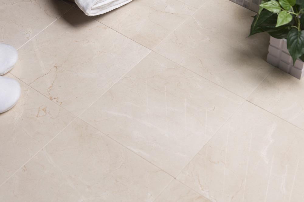 Crema Marfil Marble Wall and Floor Field Tile in Various Sizes and Finishes | TileBuys