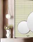 Dark Beige Glass 3x12" Subway Tile | TileBuys