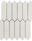 Picket Tile in Dolomite Marble Mosaic Tile | TileBuys