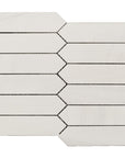 Picket Tile in Dolomite Marble Mosaic Tile | TileBuys