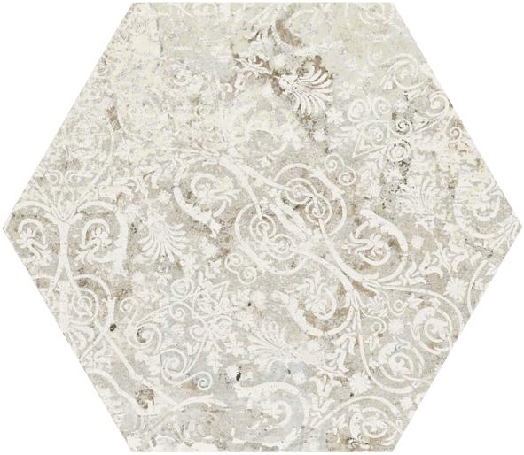 Off-White &amp; Pale Pink Bohemian Distressed Carpet Look Porcelain Tile | TileBuys