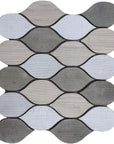 Paris Jardin Mixed Marble Mosaic Tile | TileBuys