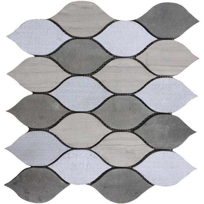 Paris Jardin Mixed Marble Mosaic Tile | TileBuys