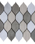 Paris Jardin Mixed Marble Mosaic Tile | TileBuys