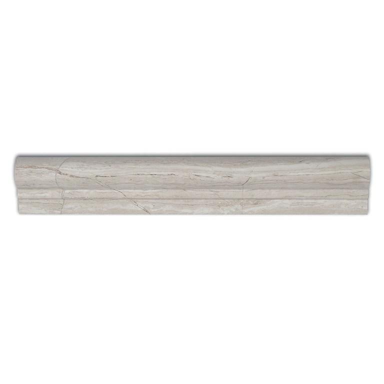 5 Linear Ft of Silver Oak Marble Trim Molding in Various Sizes - Polished | TileBuys