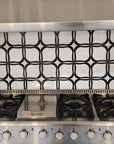 White Thassos and Nero Black Marble Waterjet Mosaic Tile - Flower Petal Pattern Tile in Fleur Noir | TileBuys
