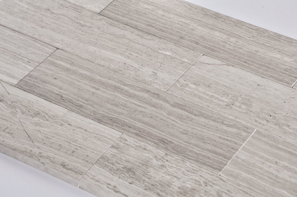 Wooden White Marble Field Tile in Various Sizes and Finishes | TileBuys