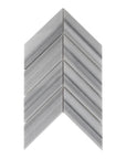 Zebra Marble Mosaic Tile - Chevron - Polished | TileBuys